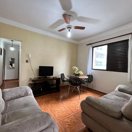 Sala living próximo a praia Apartamento Santos  Exterior foto