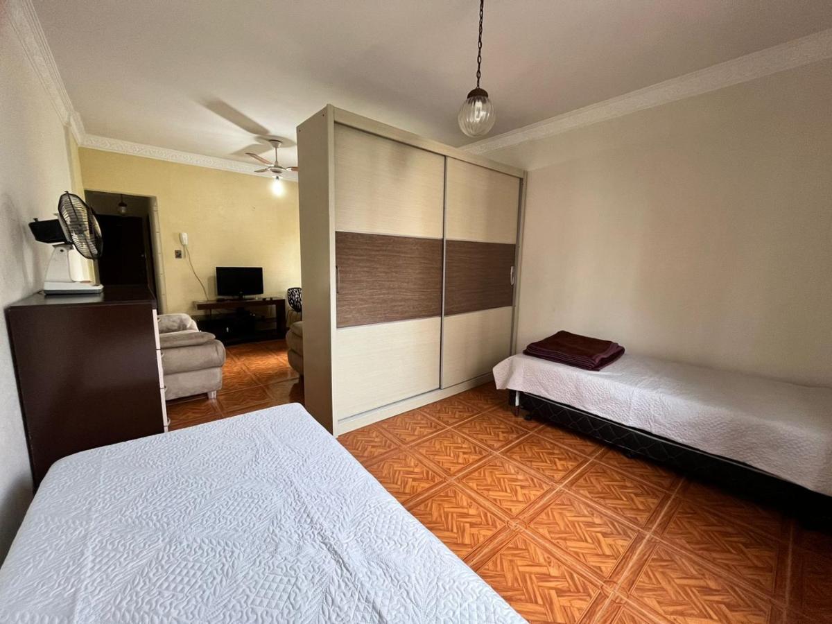 Sala living próximo a praia Apartamento Santos  Exterior foto
